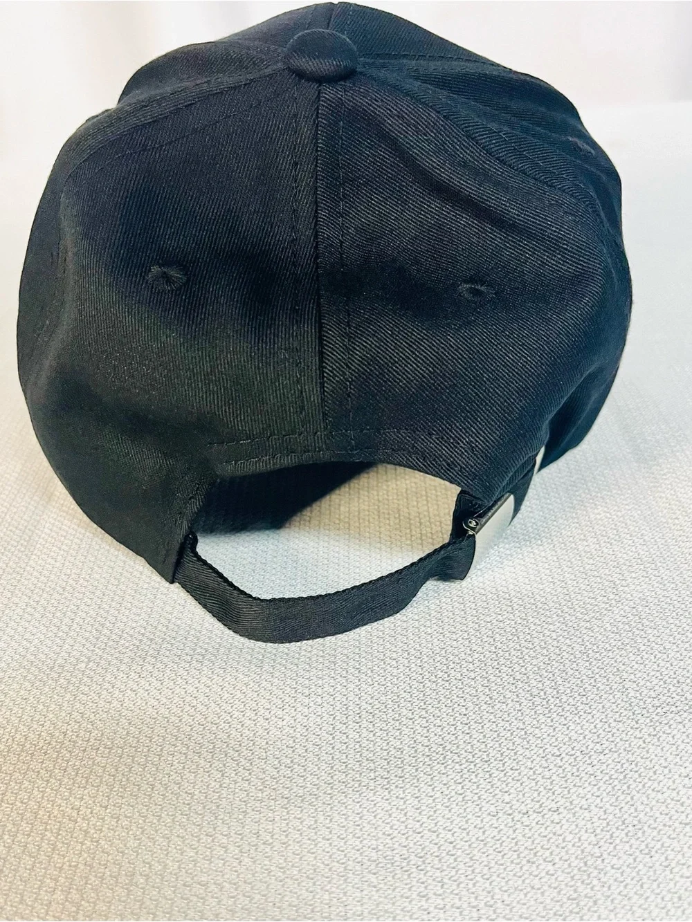 Faith Embroidered Baseball Cap - Black